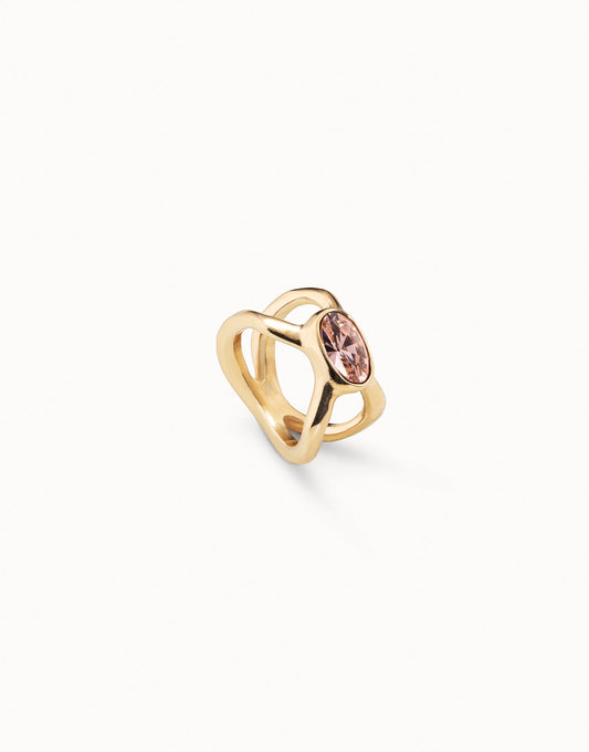 ANILLO GUARDIAN (Gold-Plated/ Pink) | Uno de 50 | Luby 