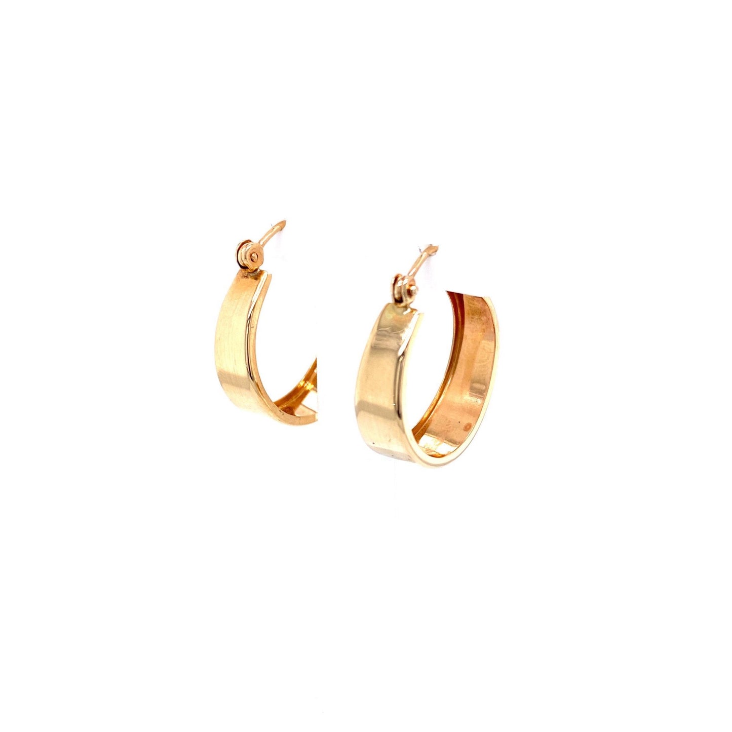 14K GOLD HUGGIES EARRINGS | Luby Gold Collection | Luby 