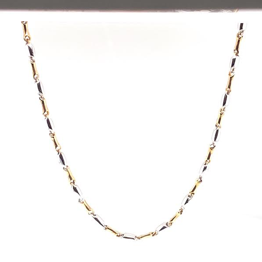 Gold Gucci Links Silver Necklace | Zancan | Luby 