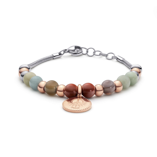 Très Jolie Mini Bracelet (Silver/Rose-Gold) | Brosway Italia | Luby 