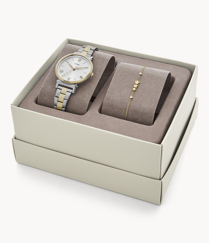 Daisy Watch (Silver/Gold) | Fossil | Luby 