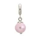 Rose Pearl Treasure Charm (Silver/Rose) | Endless Jewelry | Luby 