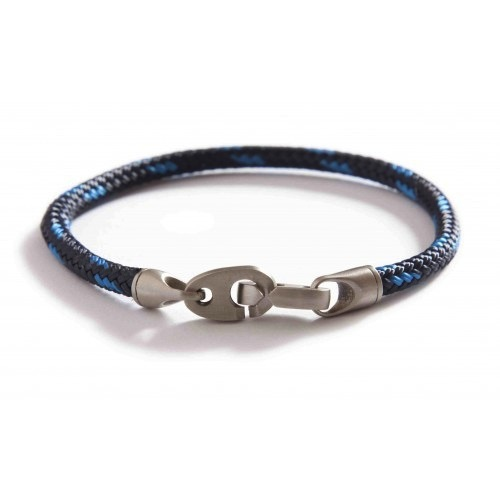 The Contender Single Wrap Bracelet (Sports Blue) | Sailormade | Luby 