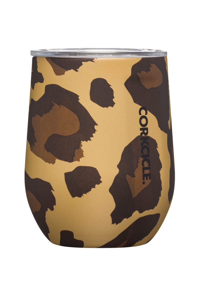 LUXE LEOPARD STEMLESS | CORKCICLE | Luby 