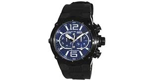 Power Chronograph Watch (Black/Blue) | Officina Del Tempo | Luby 