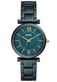 Carlie Watch (Teal Green) | Fossil | Luby 