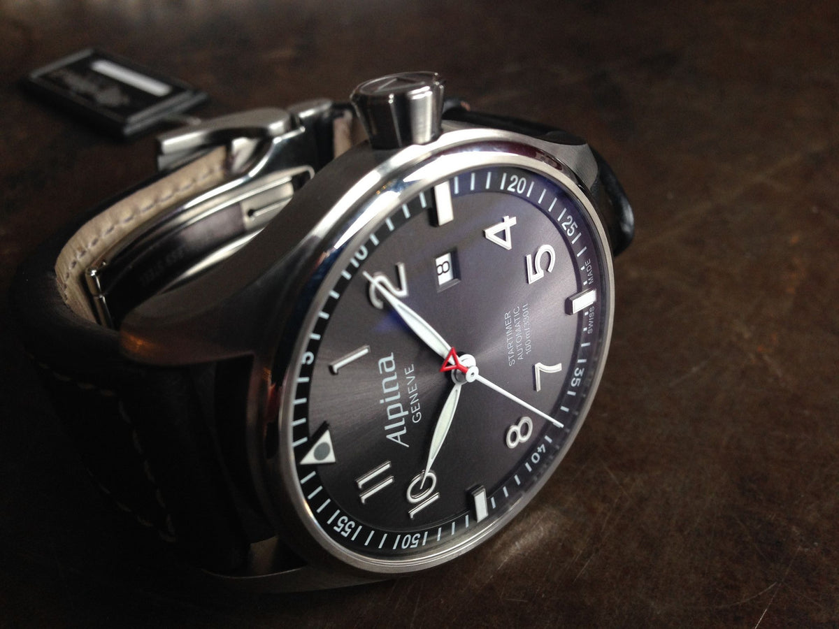 Startimer Pilot Automatic (Grey) | Alpina | Luby 