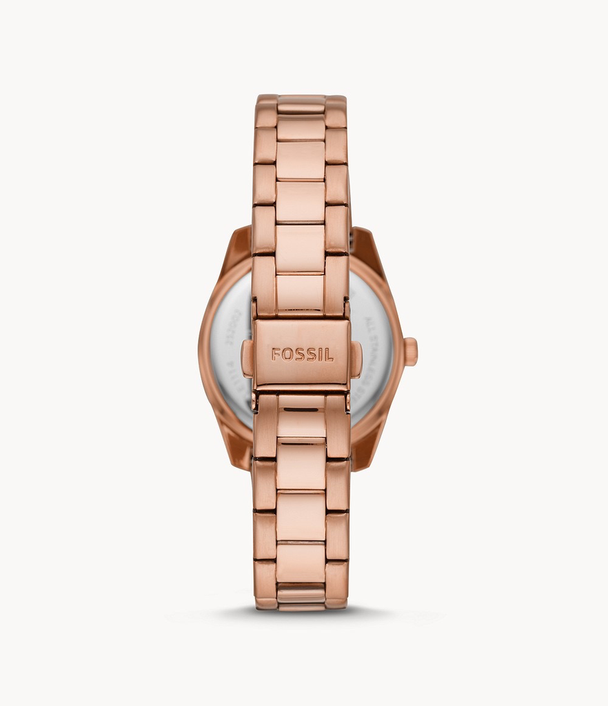 Ladies Scarlette Mini Watch (Rose-Gold) | Fossil | Luby 