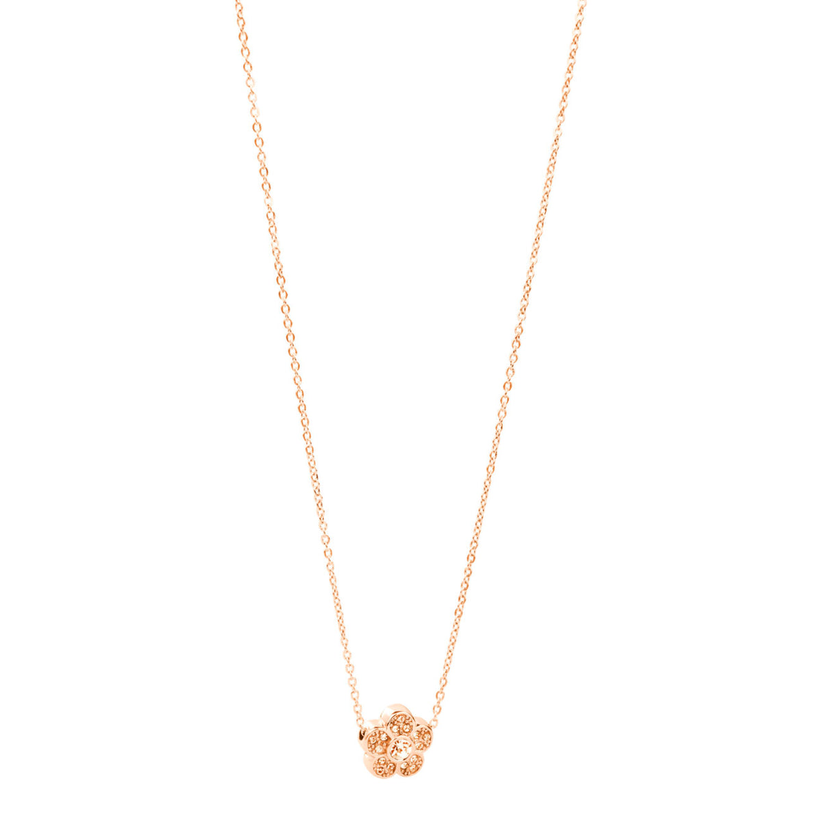 Epsilon Necklace Rose Gold Daisy | Brosway Italia | Luby 