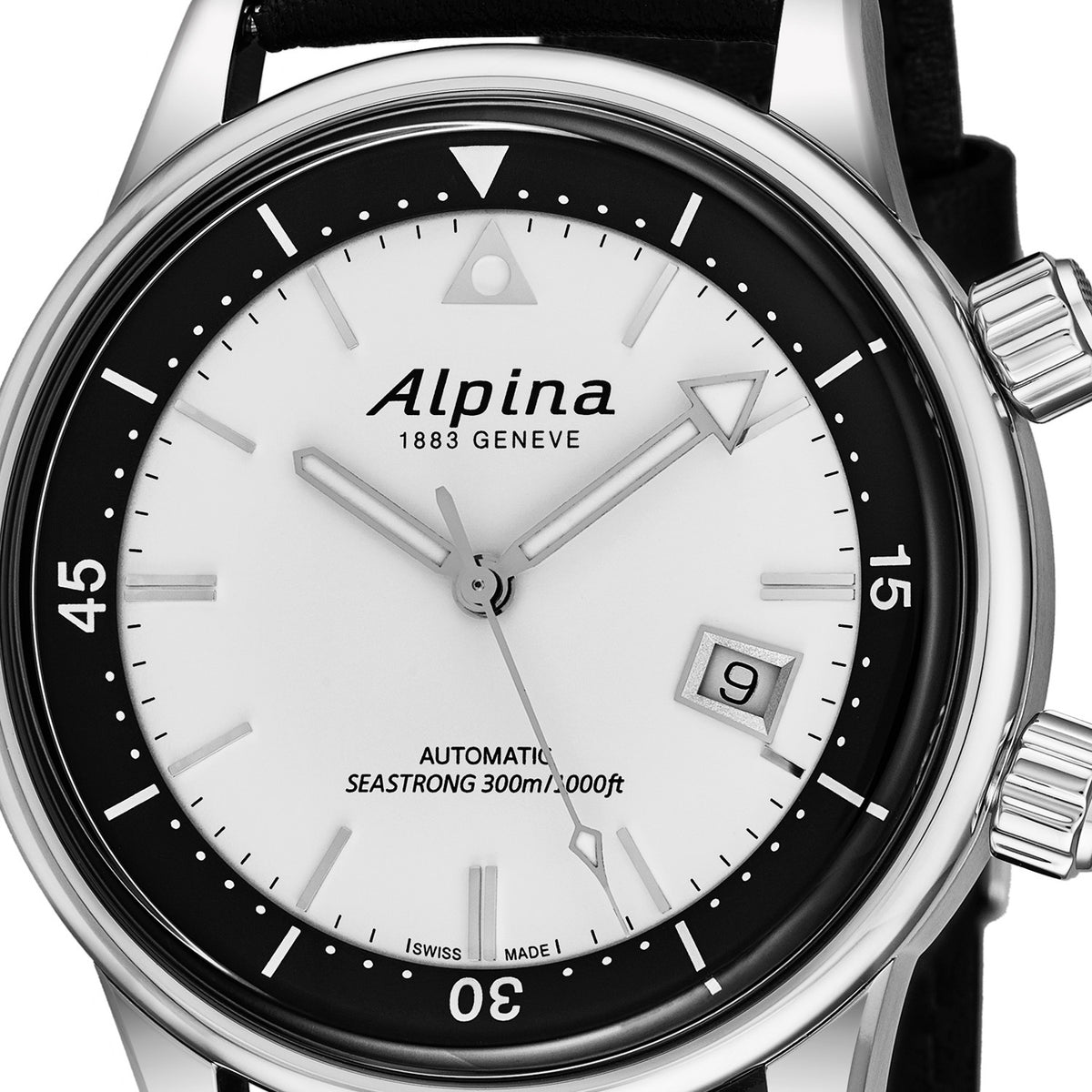 Seastrong Diver 300 Heritage (White) | Alpina | Luby 