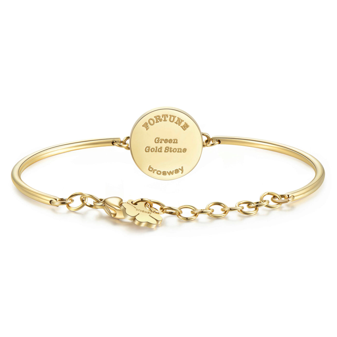 Chakra Green Stone Pendant Bracelet | Brosway Italia | Luby 