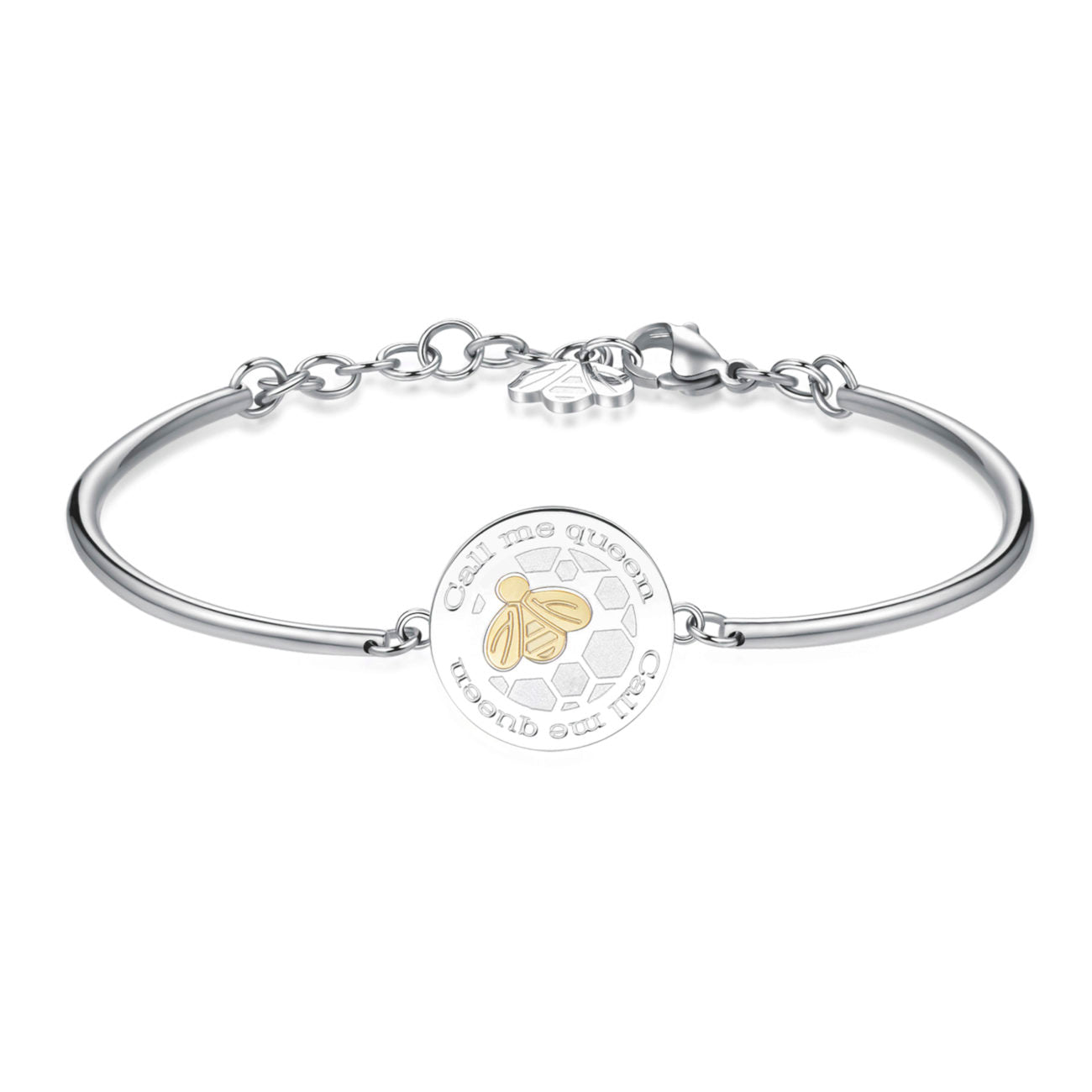 Chakra Bee Engraved Bracelet (Silver) | Brosway Italia | Luby 