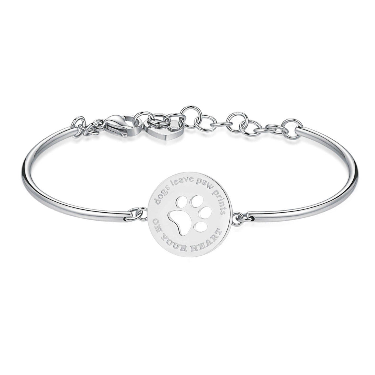 Chakra Dog Paw Bracelet (Silver) | Brosway Italia | Luby 