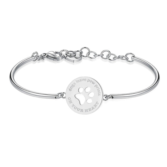Chakra Dog Paw Bracelet (Silver) | Brosway Italia | Luby 