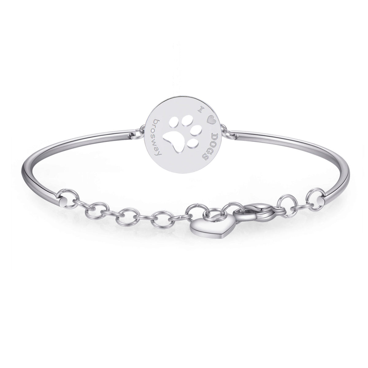 Chakra Dog Paw Bracelet (Silver) | Brosway Italia | Luby 