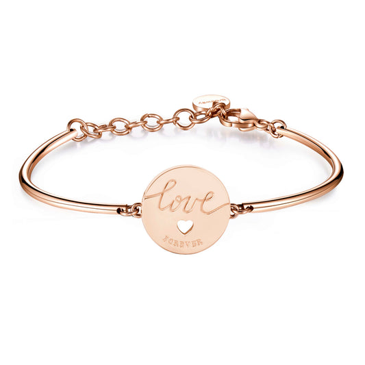 Chakra Love Forever Bracelet (Rose Gold) | Brosway Italia | Luby 