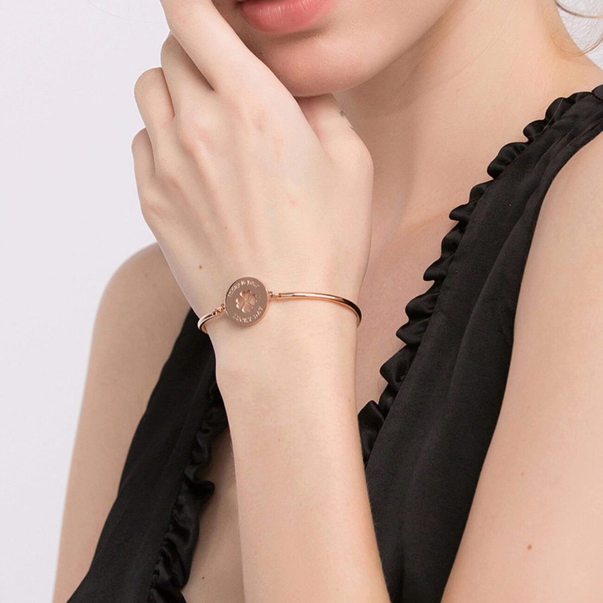 Chakra Four-Leaf Clover Pendant Bracelet | Brosway Italia | Luby 