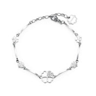 Chakra Good Luck 4-Leaf Clover Bracelet | Brosway Italia | Luby 