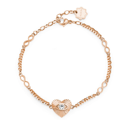 Chakra Heart Bracelet (Rose-Gold) | Brosway Italia | Luby 