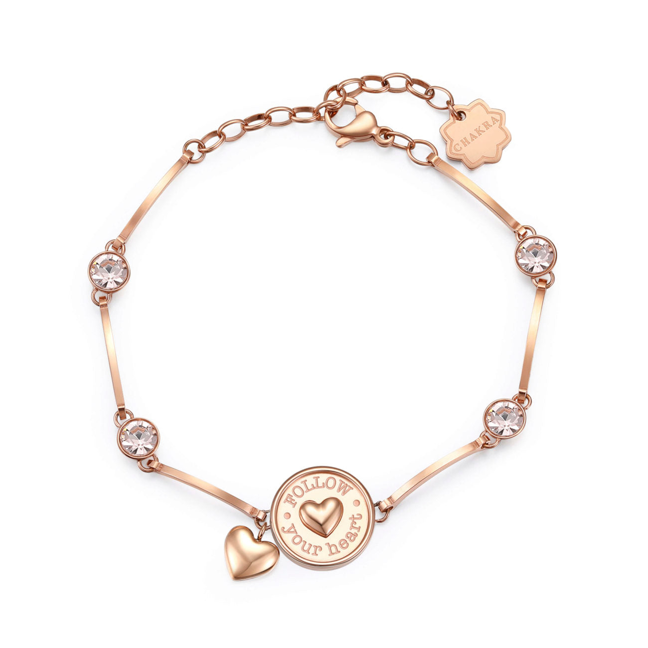 Chakra "Follow your Heart" Bracelet (Rose-Gold) | Brosway Italia | Luby 