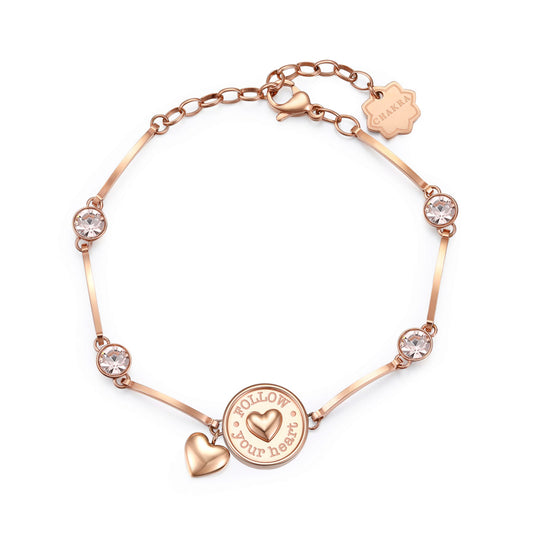 Chakra "Follow your Heart" Bracelet (Rose-Gold) | Brosway Italia | Luby 