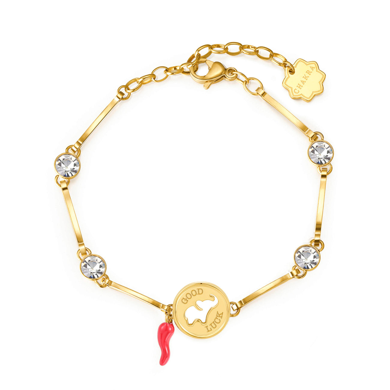 Chakra Elephant Pendant Bracelet | Brosway Italia | Luby 