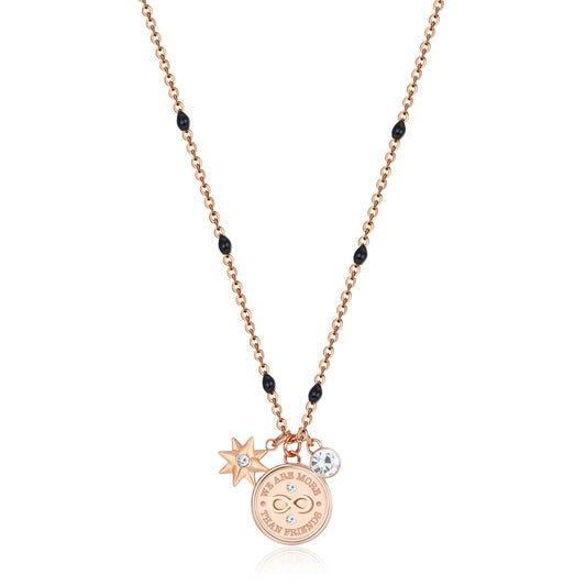 Chakra Infinity Necklace (Rose-Gold) | Brosway Italia | Luby 