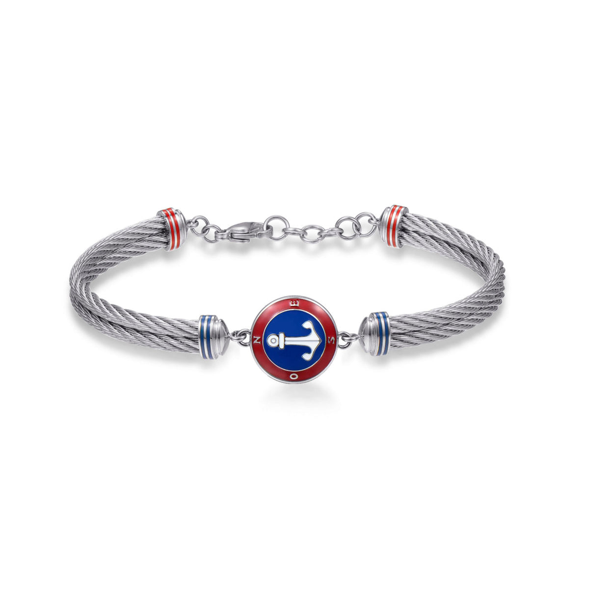 Horizon Semirigid Anchor Symbol Bracelet | Brosway Italia | Luby 
