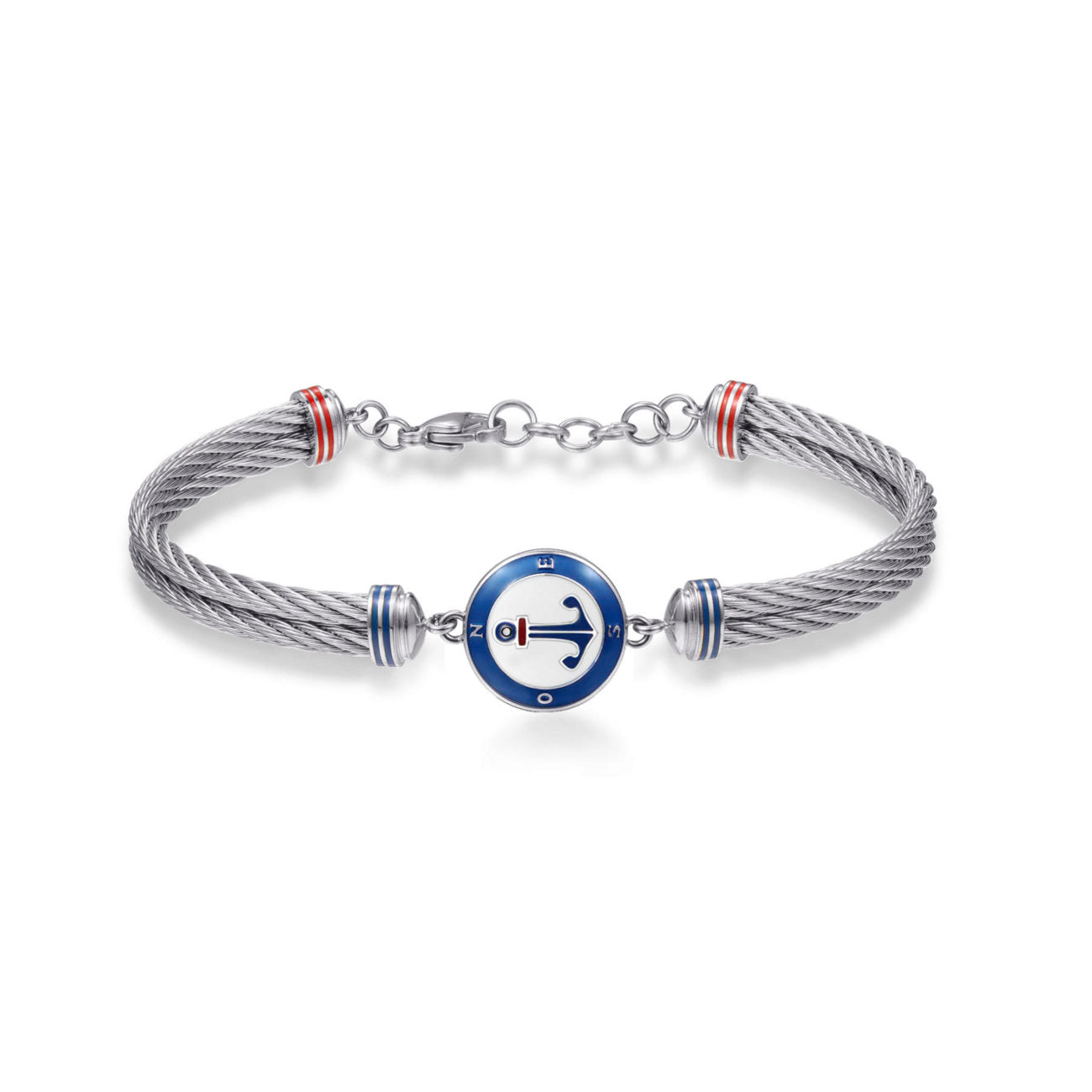 Horizon Semirigid Anchor Symbol Bracelet | Brosway Italia | Luby 