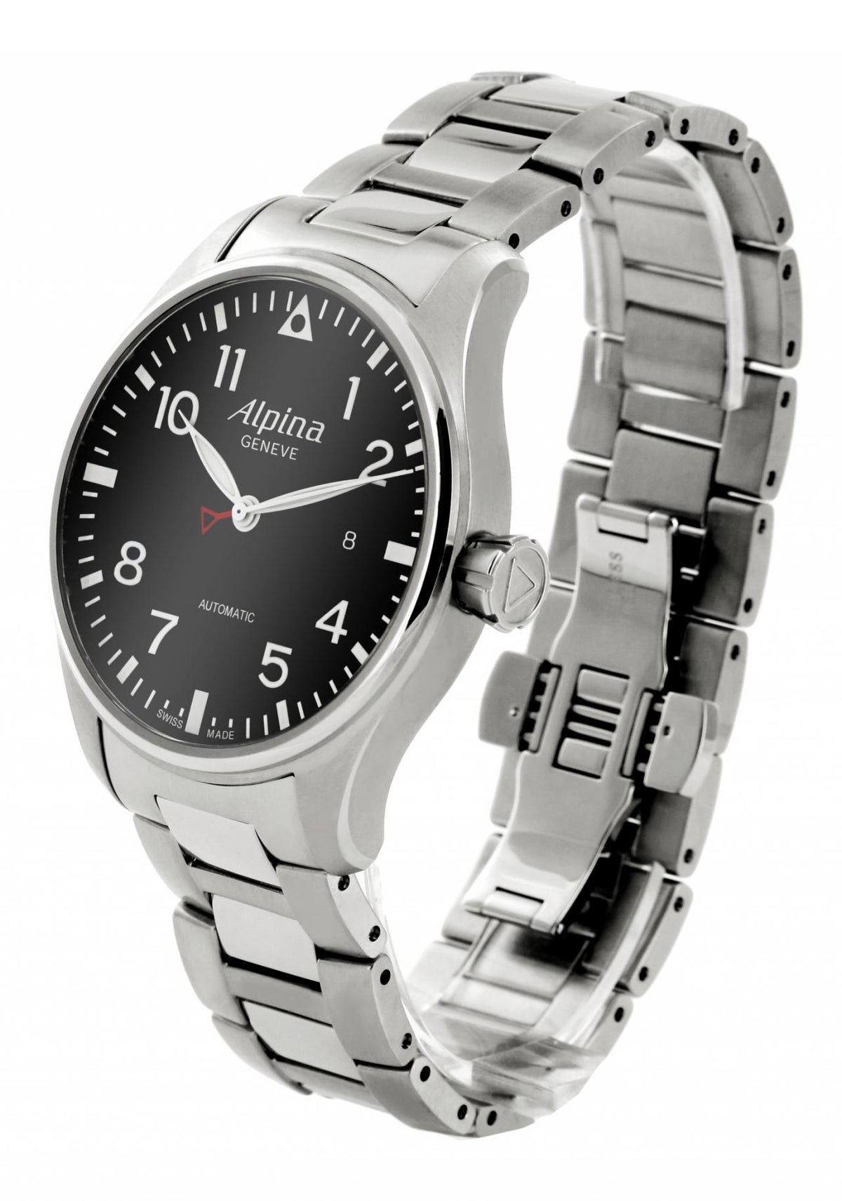 Startimer Pilot Automatic (Silver) | Alpina | Luby 