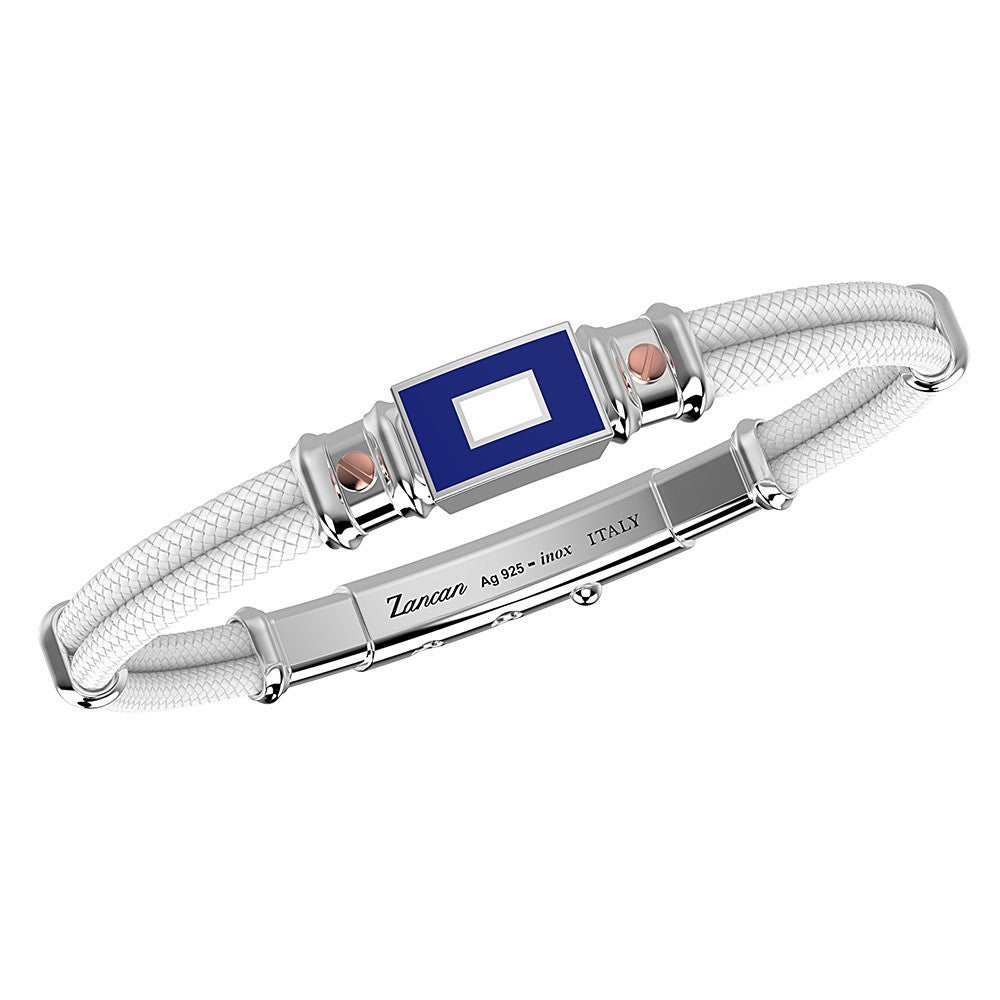 Naitical Flags Bracelet White | Zancan | Luby 