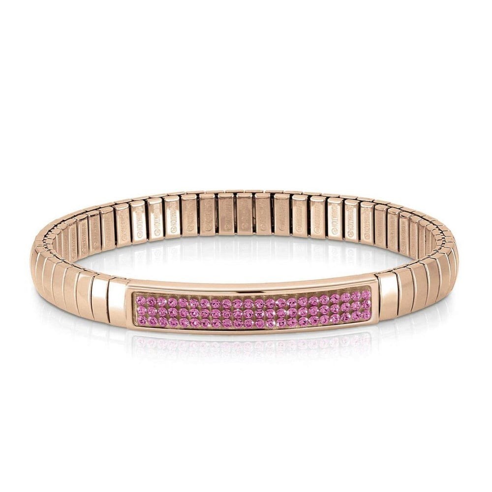 Glitter Stretch Bracelet in Rose Gold | Nomination Italy | Luby 