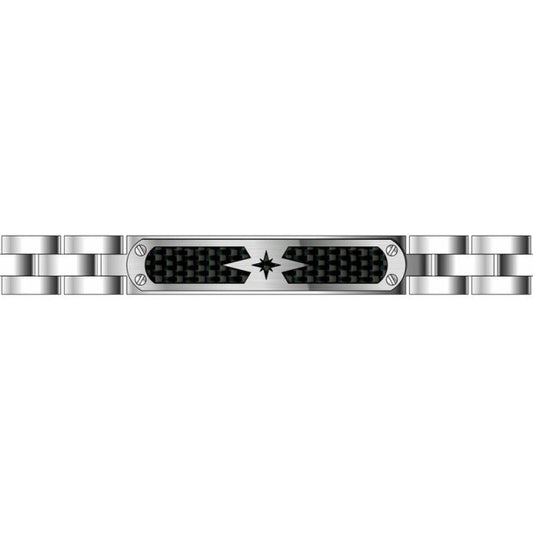 Zancan Bracelet Stainless Steel with Carbon Fiber | Zancan | Luby 