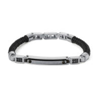 Strong Steel and Rubber Bracelet | Brosway Italia | Luby 