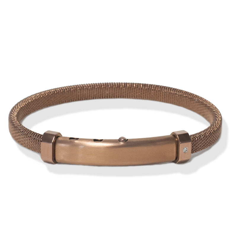 Stainless-Steel Bangle Bracelet | BORSARI | Luby 