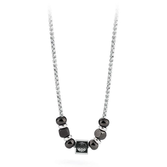 TJ Man  Necklace (Silver-Black) | Brosway Italia | Luby 