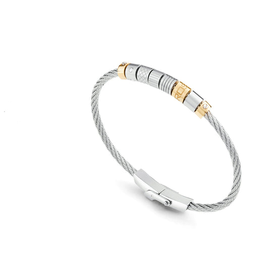 Bullet Steel Rope Bracelet | Brosway Italia | Luby 