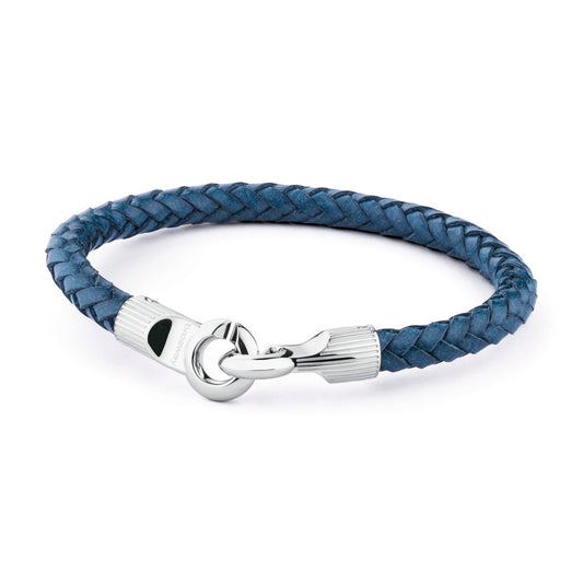 Outback Blue Rubber Bracelet (Silver/Blue) | Brosway Italia | Luby 