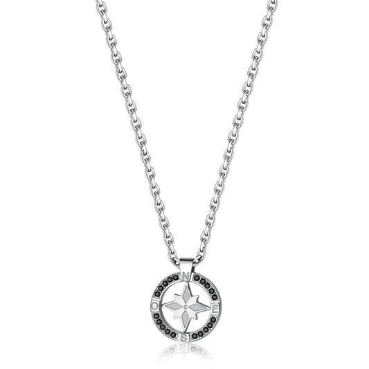 Voyage Wind Rose Pendant Necklace | Brosway Italia | Luby 