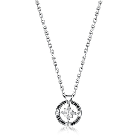 Voyage Wind Rose Pendant Necklace | Brosway Italia | Luby 