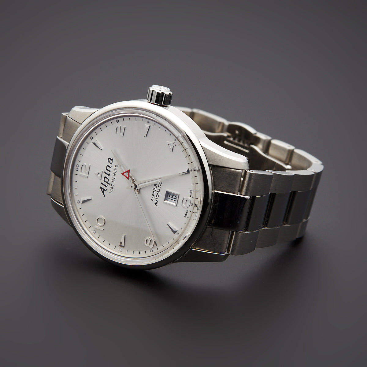 Alpiner Automatic (Silver-White) | Alpina | Luby 
