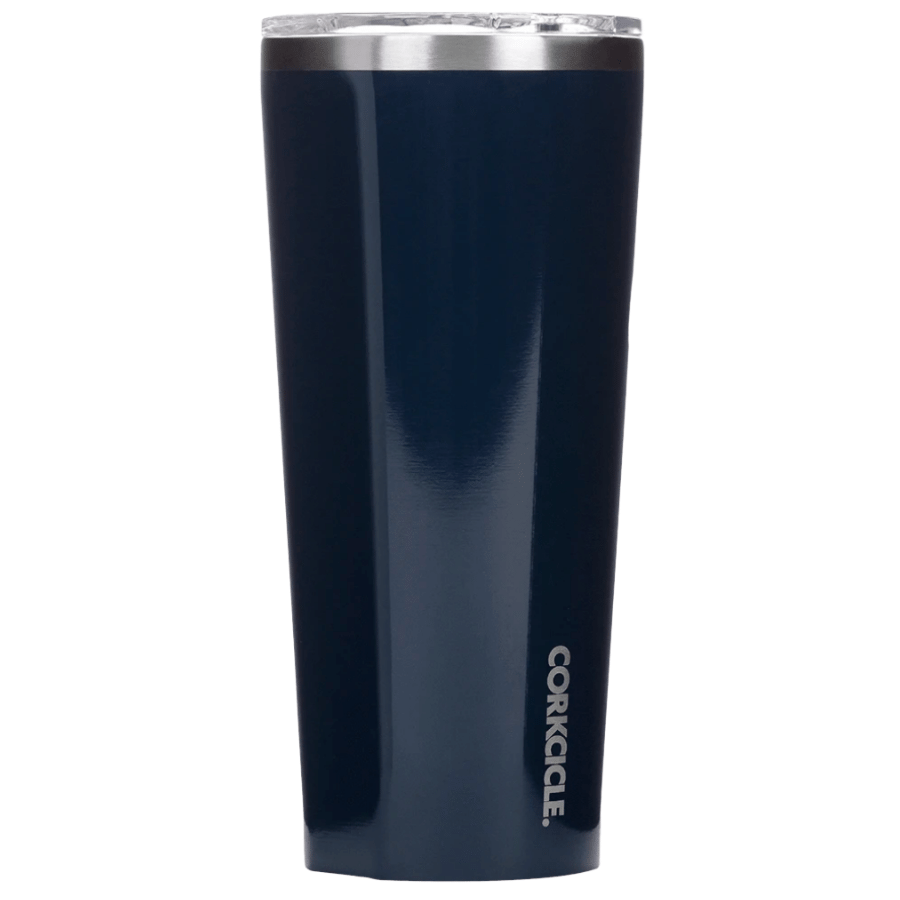 GLOSS NAVY TUMBLER (24oz) | Corkcicle | Luby 