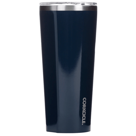 GLOSS NAVY TUMBLER (24oz) | Corkcicle | Luby 