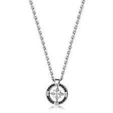 Voyage Wind Rose Pendant Necklace | Brosway Italia | Luby 