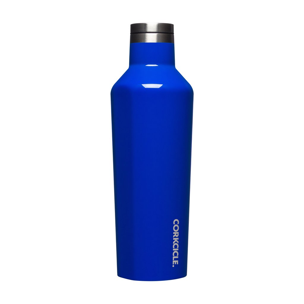 GLOSS COBALT CANTEEN (25oz) | Corkcicle | Luby 