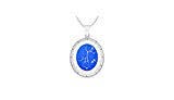 Sagittarius Celestial Wheel Pendant Necklace (Silver) | Alex and Ani | Luby 