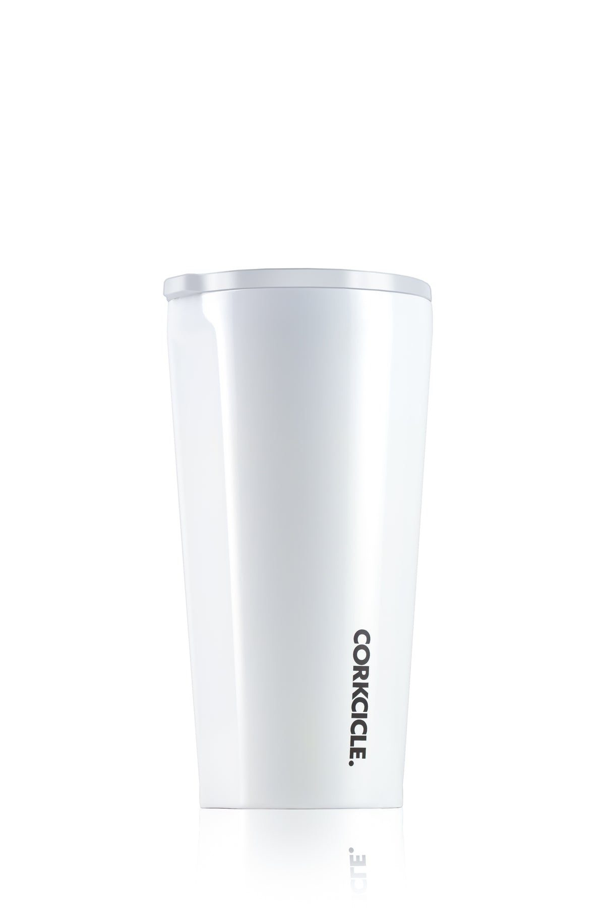 DIPPED MODERNIST WHITE TUMBLER (16oz) | Corkcicle | Luby 
