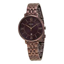 Jacqueline Watch (Wine) | Fossil | Luby 