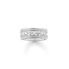 Classic Crystals Ring (Silver) | Thomas Sabo | Luby 
