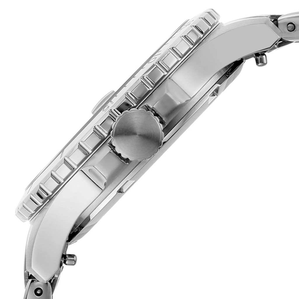 Three Hand Date Women's Watch (Silver/Blue) | Fossil | Luby 